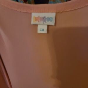 LuLaRoe Blush Pink Top - 2XL